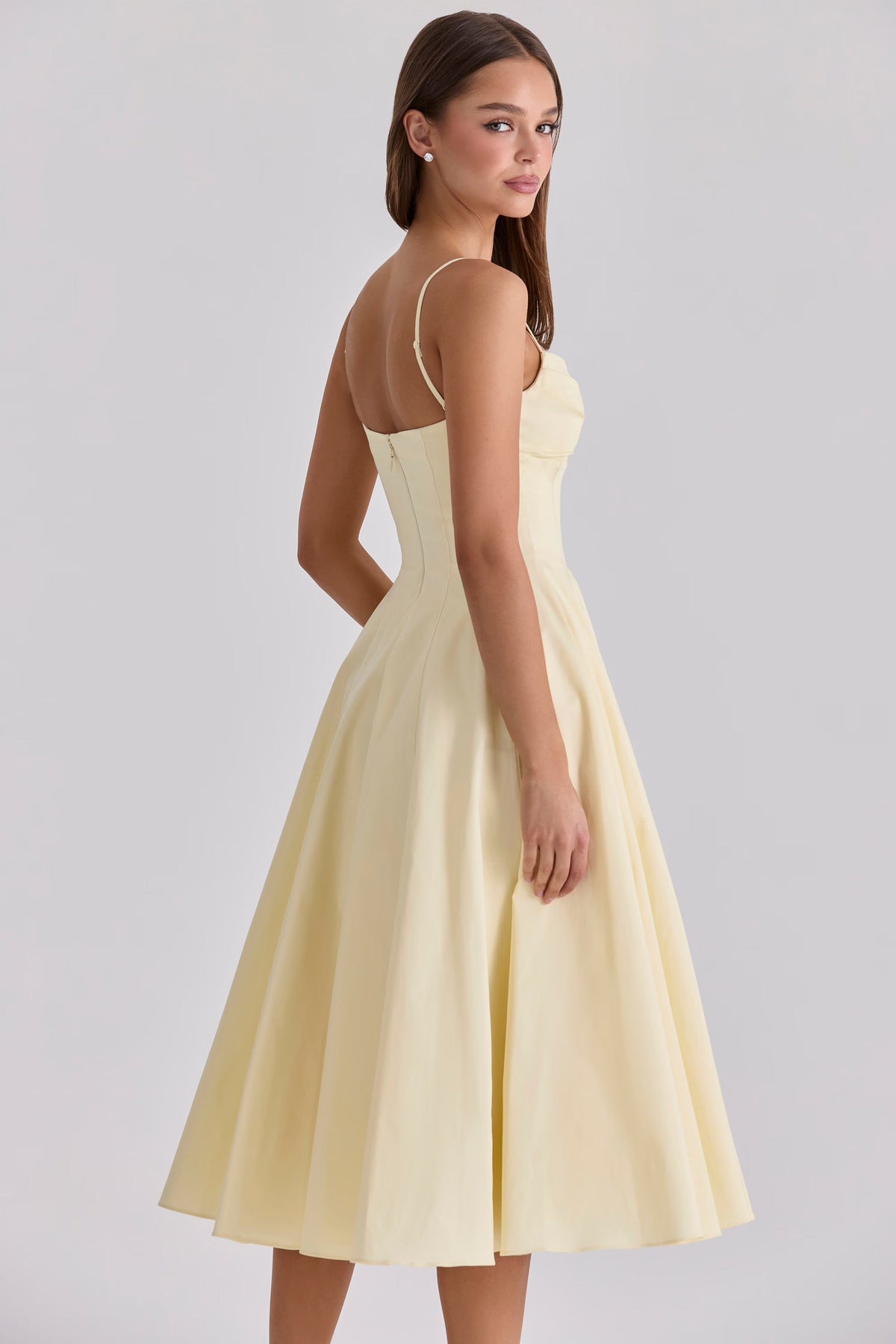 Dorota | Elegancka Sukienka Midi