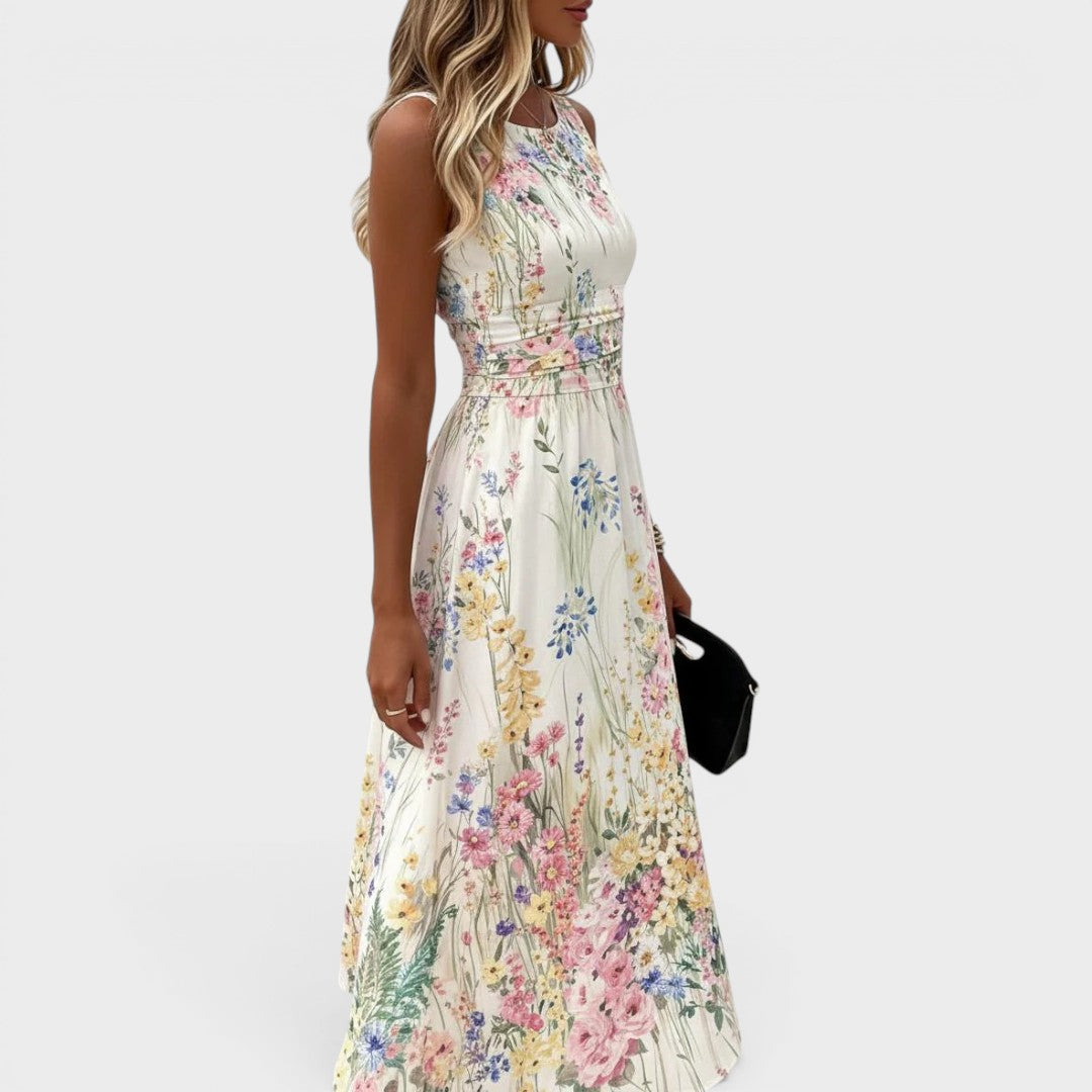 Amelia | Elegancka Sukienka w Kwiaty